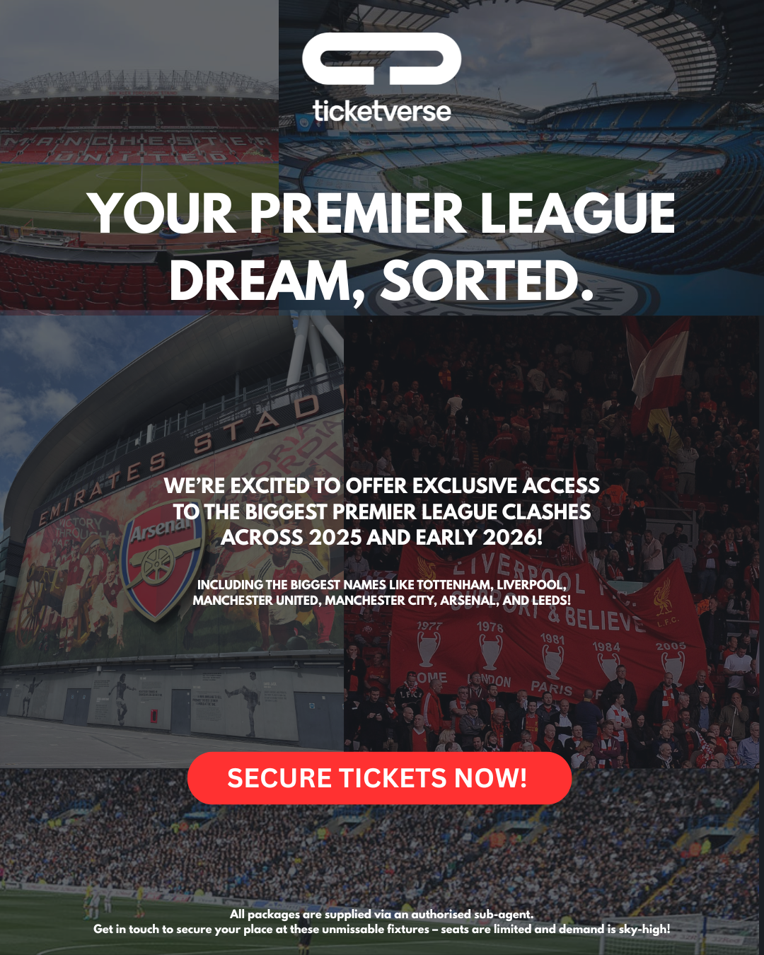 Your Premier League Dream, Sorted.